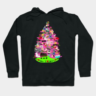 80's Christmas tree Hoodie